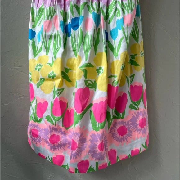 💗LILLY PULITZER PAYTON FLUORESCENT FLORAL LINE DANCE DRESS 2 - Picture 5 of 6